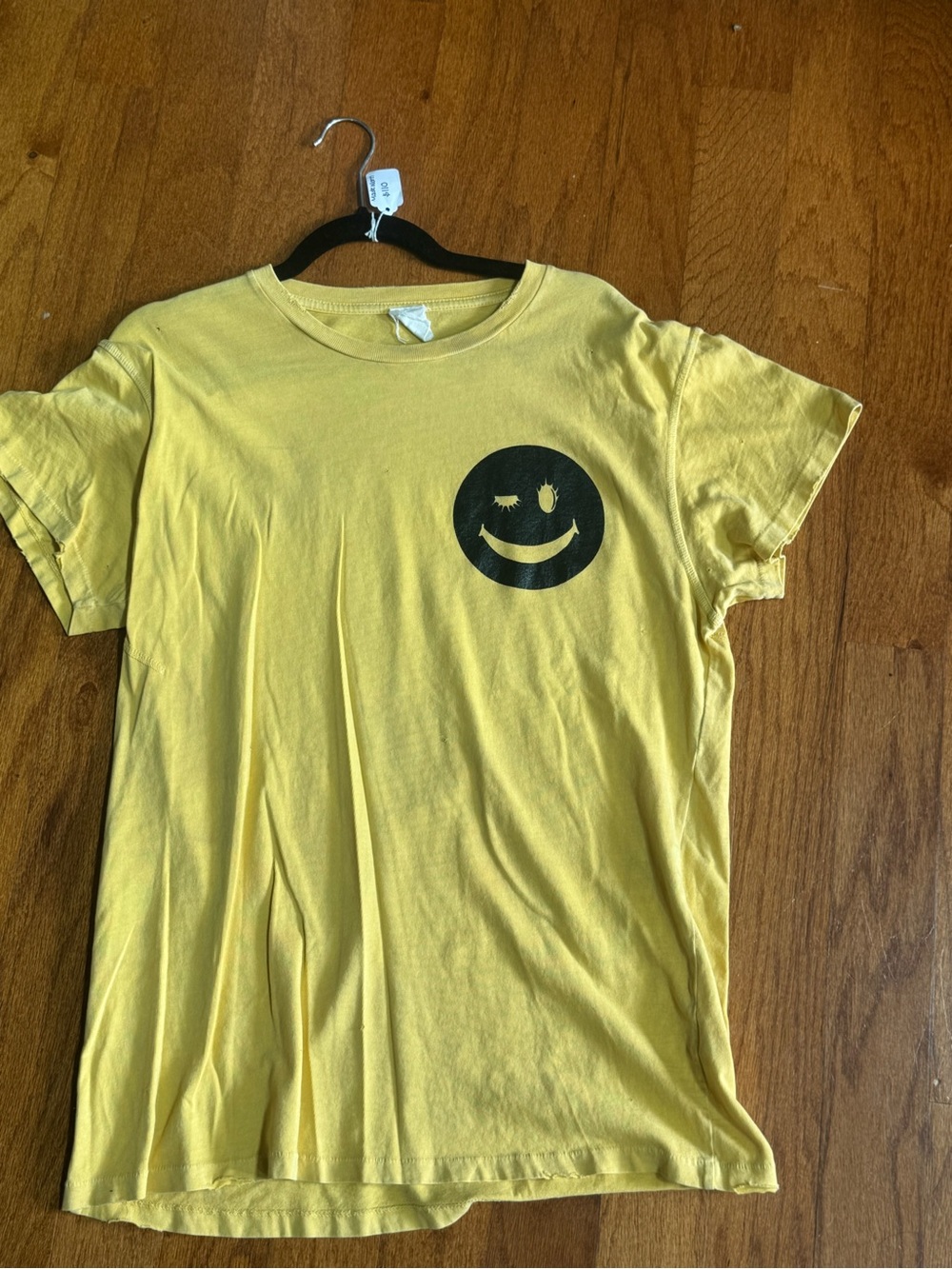 MadeWorn Mustard Yellow Cotton Tee